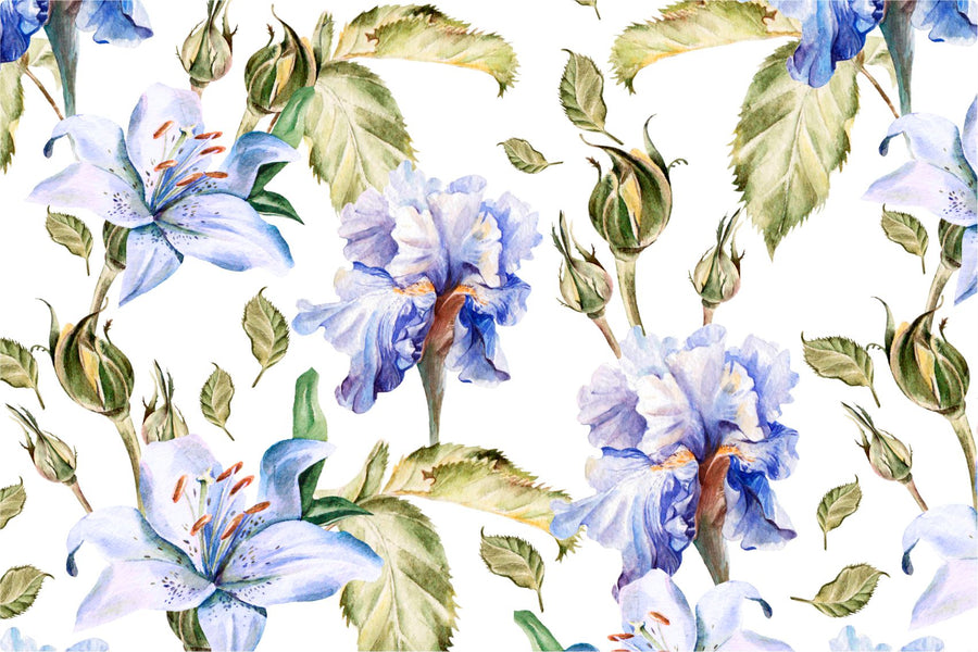 Iris Flowers Placemats