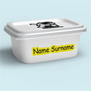 Astronaut Boy Tub Label