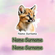 Baby Animal Tub Label