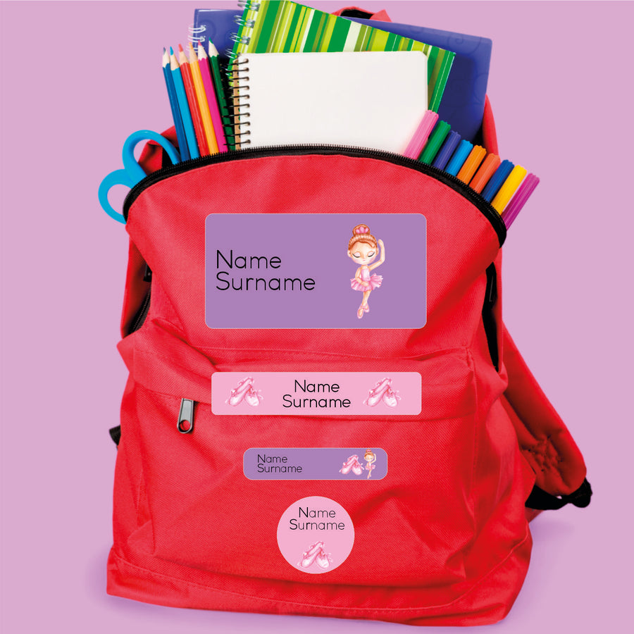 Ballerina Princess Labels