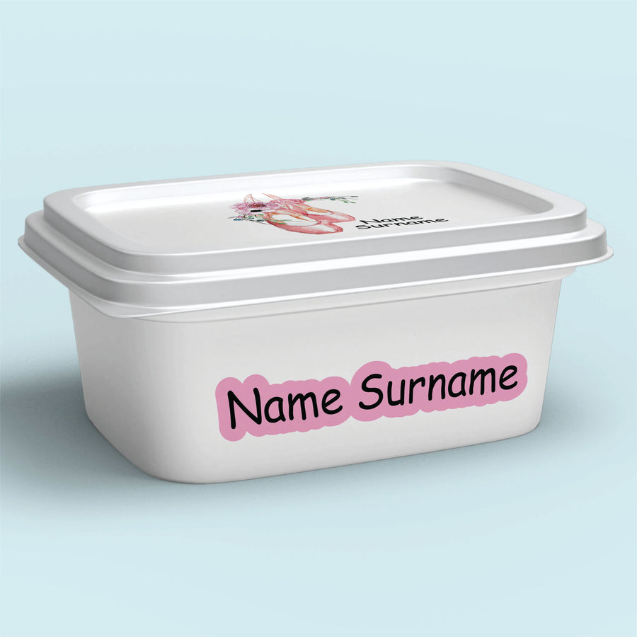 Ballet Time Tub Label