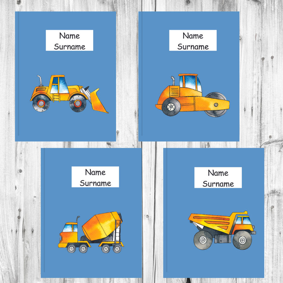 Construction Vehicles Book Cover