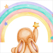 Bunny Ladder Kid Wall Stickers