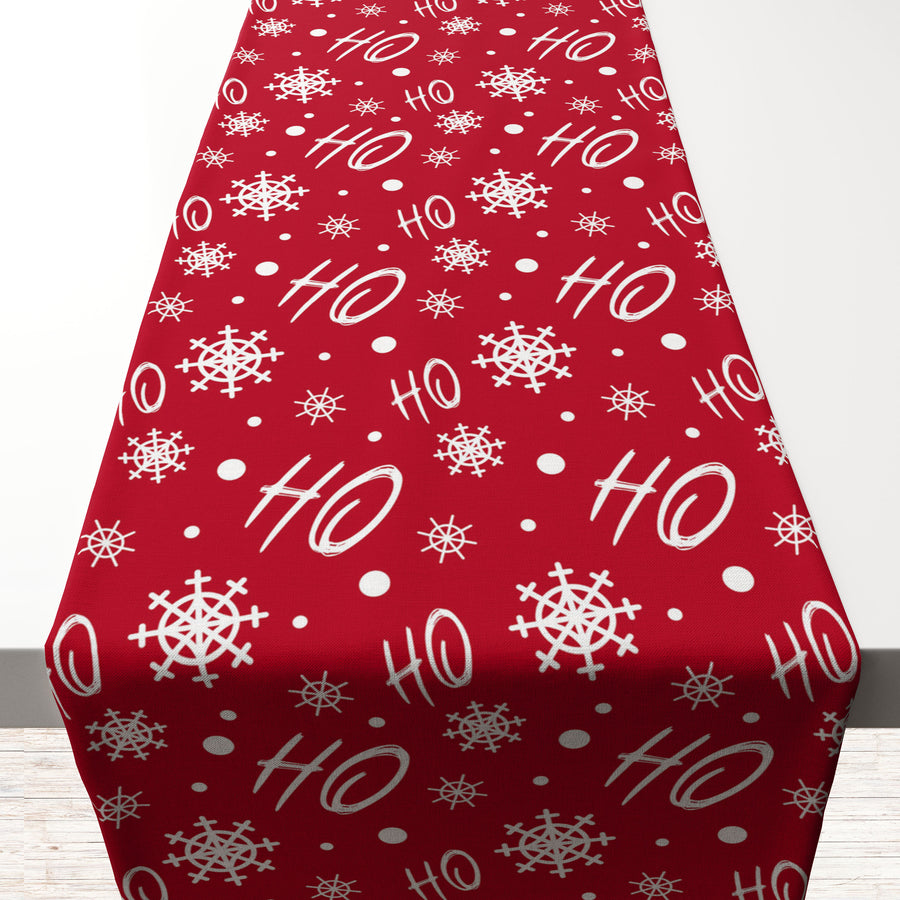 Bright Christmas Pattern PVC Runner