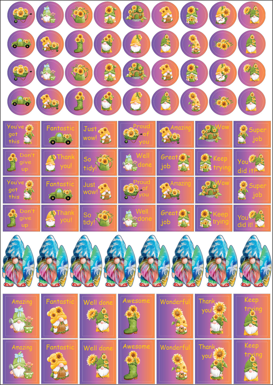 Cuties 2 Teacher Stickers - English