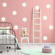 Cute Yellow Daisies Wall Stickers
