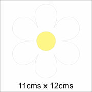 Cute Yellow Daisies Wall Stickers