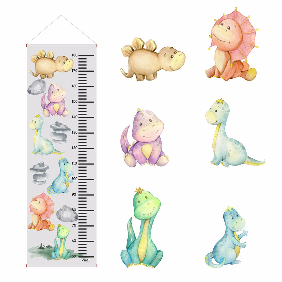 Little Dinosaur Height Chart