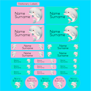Dolphin Waterproof name labels for school South Africa