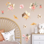 Little Fairy Garden Wall Stickers