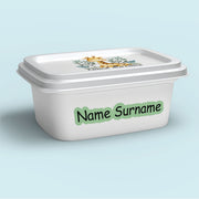 Forest Animal Tub Label