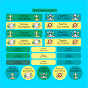 Forest Animals Pre-Primary Label Combo