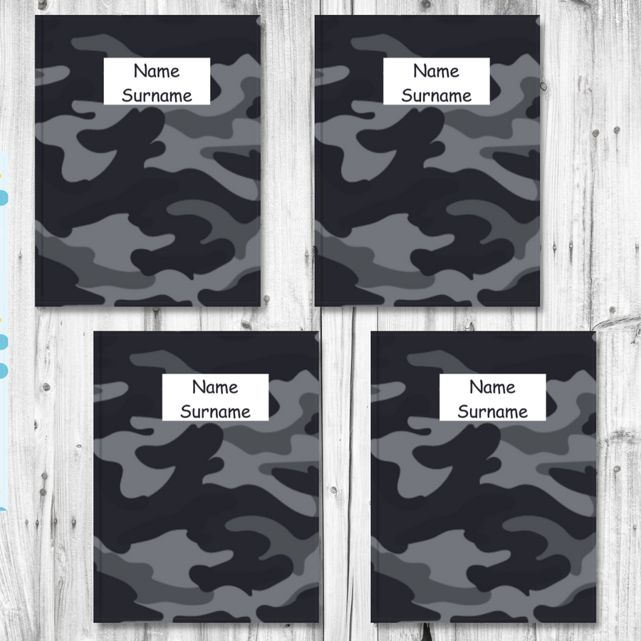 Black Camo Book Cover