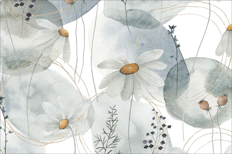 Grey Stones & Daisies Placemats