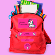 Happy Unicorn Stationery Labels