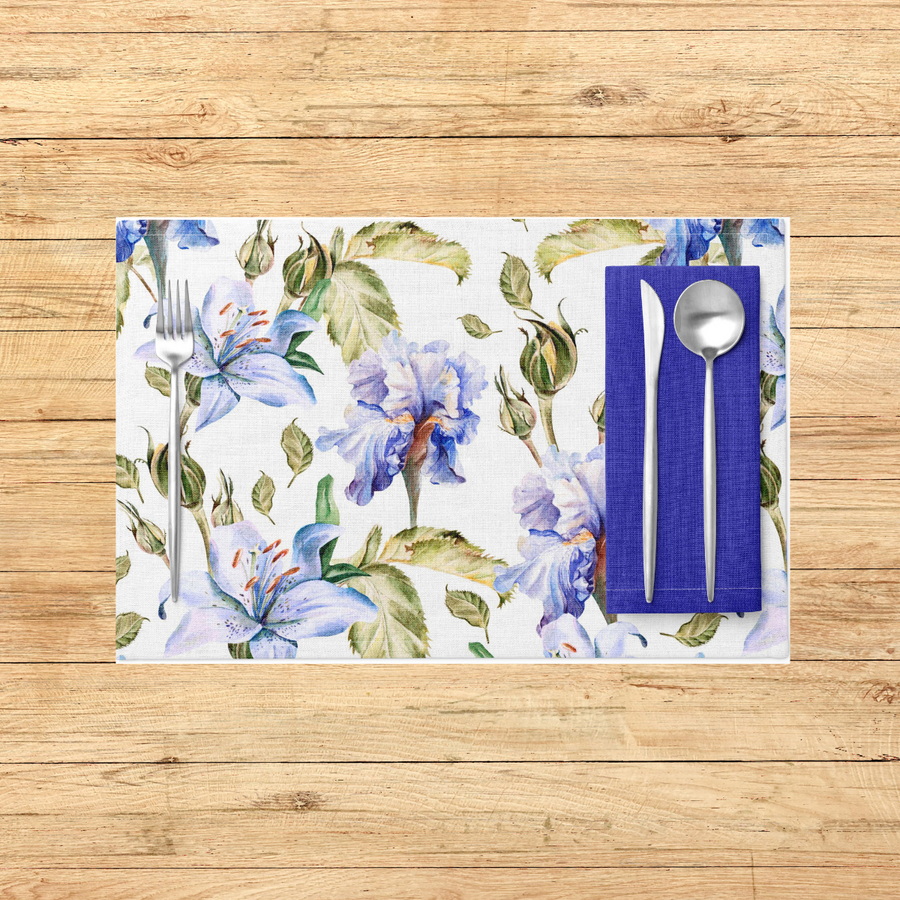 Iris Flowers Placemats