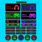 Just Playing Stationery Labels