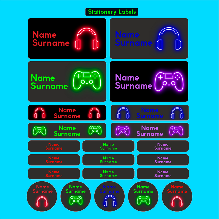 Waterproof name labels for school South Africa