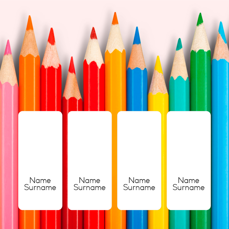 Keep It Simple Wrap Around Pencil Labels