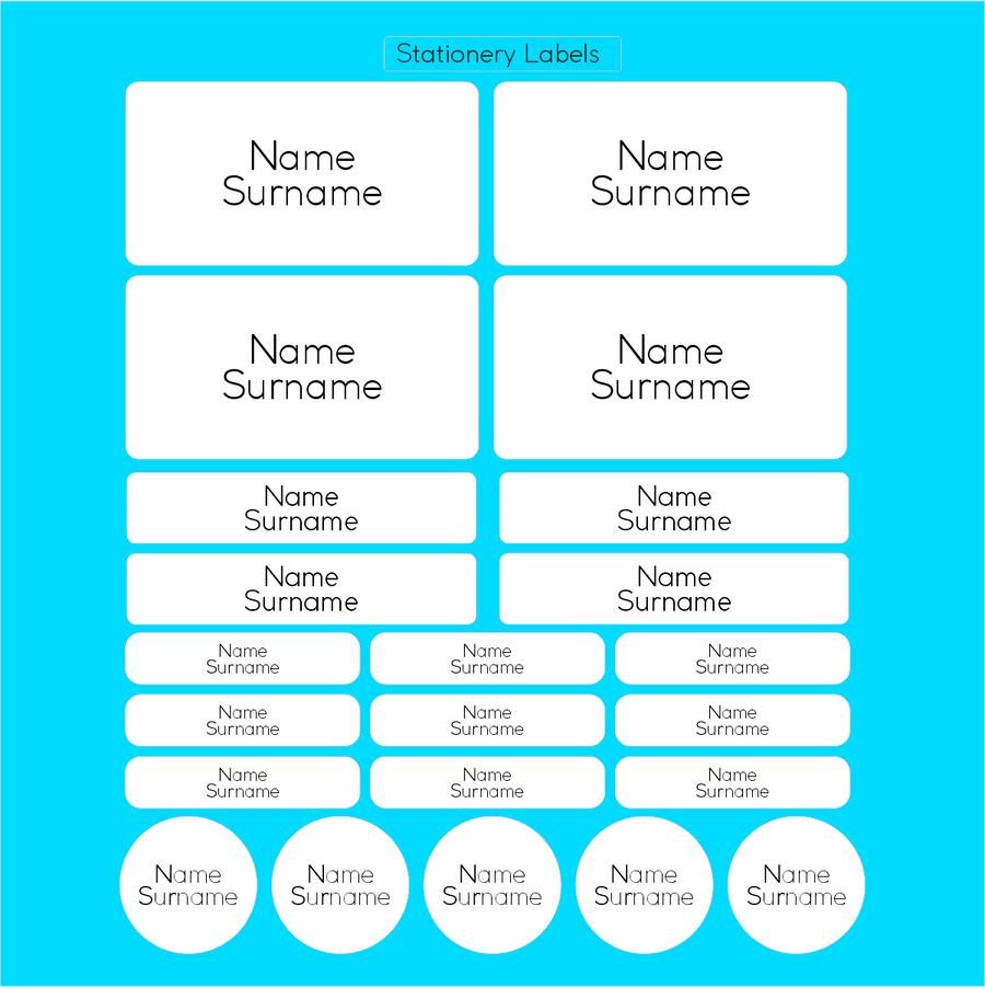 Keep It Simple Labels