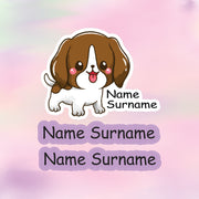 Kittens & Puppies Tub Label