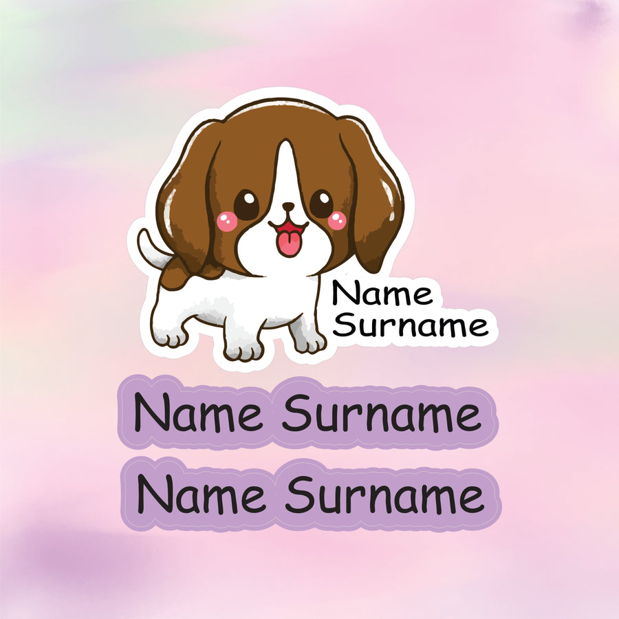 Kittens & Puppies Tub Label