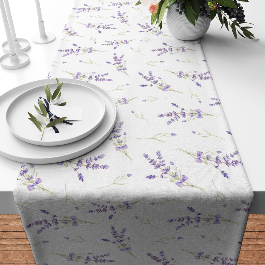 Lavender Floral Runner