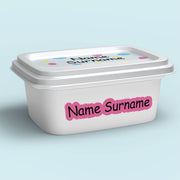 Lots of Dots Tub Label