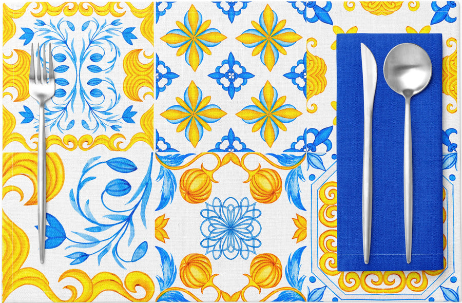 Majolica Watercolour Placemats