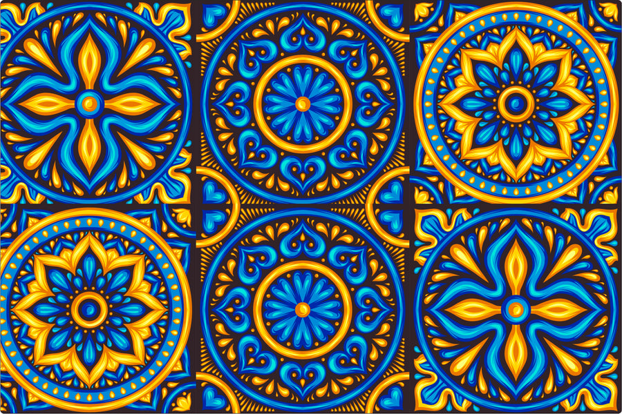 Moroccan Ceramic Placemats
