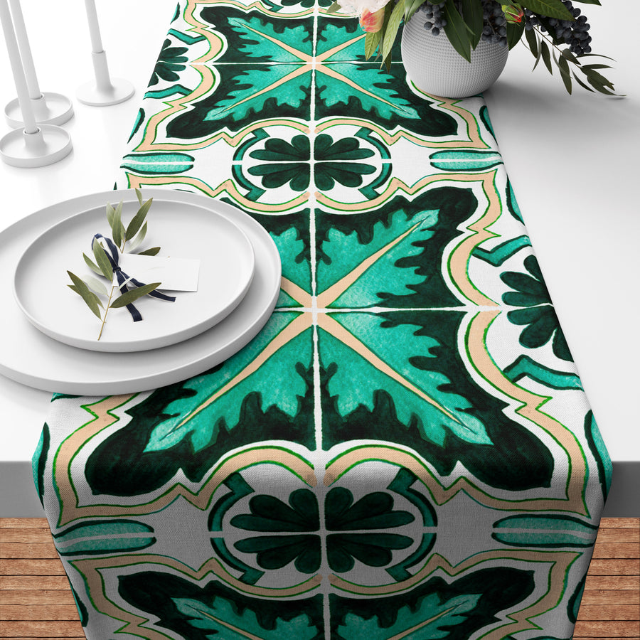 Mosaic Seamless Pattern Runner