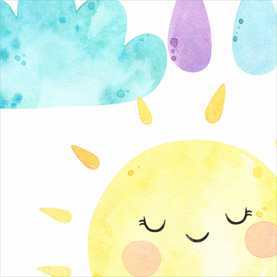 Mr Golden Sun Wall Sticker