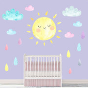Mr Golden Sun Wall Sticker