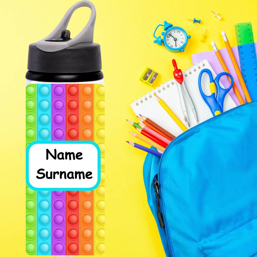 PopIT Aluminium Water Bottle 650ml