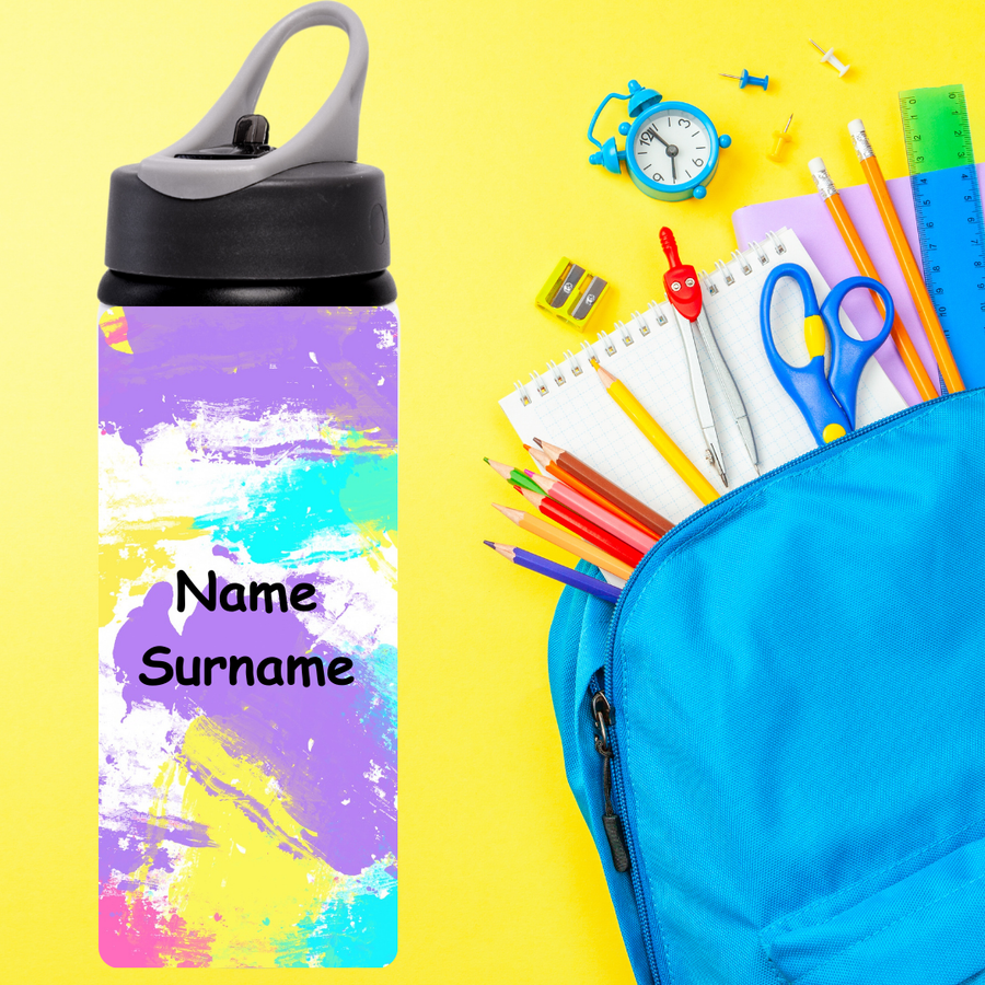 Paint Stroke Aluminium Water Bottle 650ml (Copy)