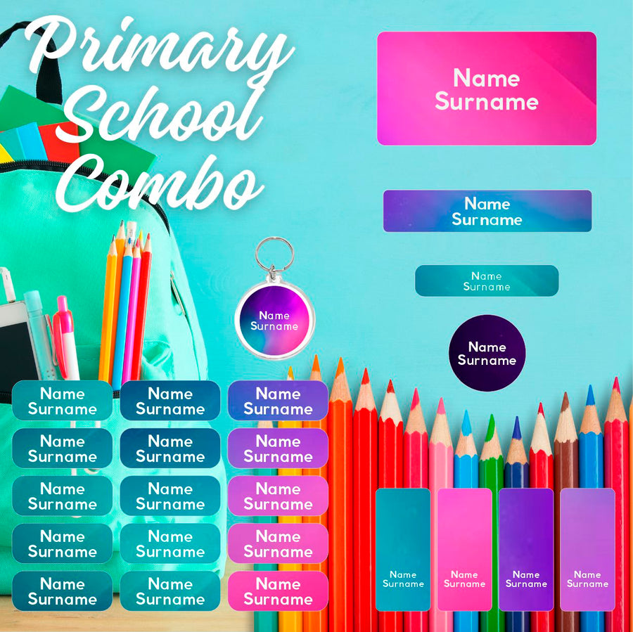 Northern Lights Primary School Label Combo