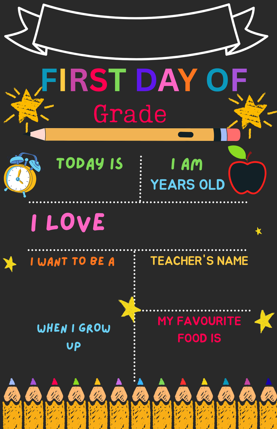 Grade Welcome Boards