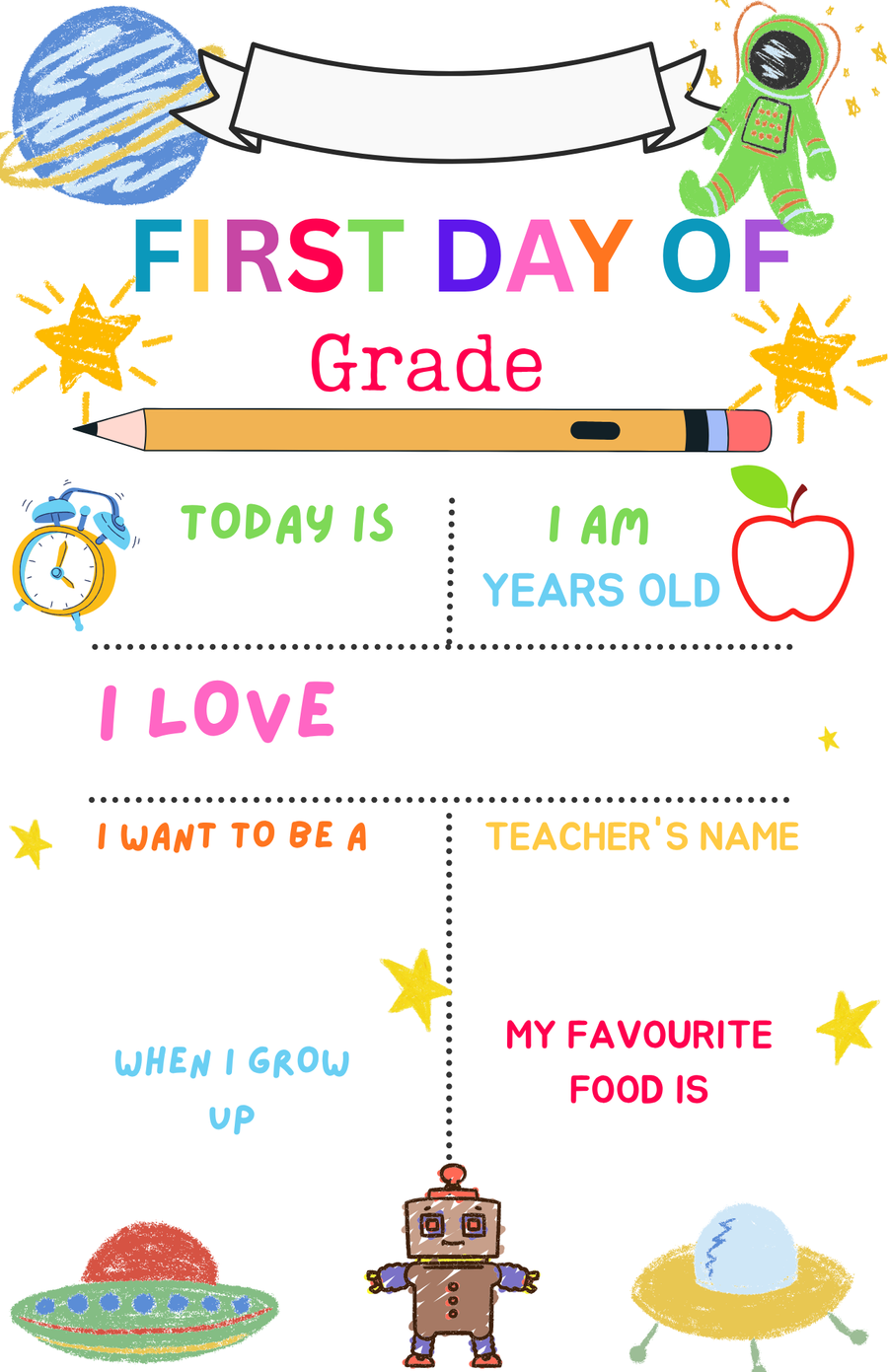 Grade Welcome Boards