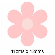 Cute Pink Daisies Wall Stickers