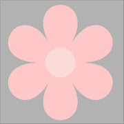 Cute Pink Daisies Wall Stickers