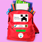 Pixel Games Stationery Labels