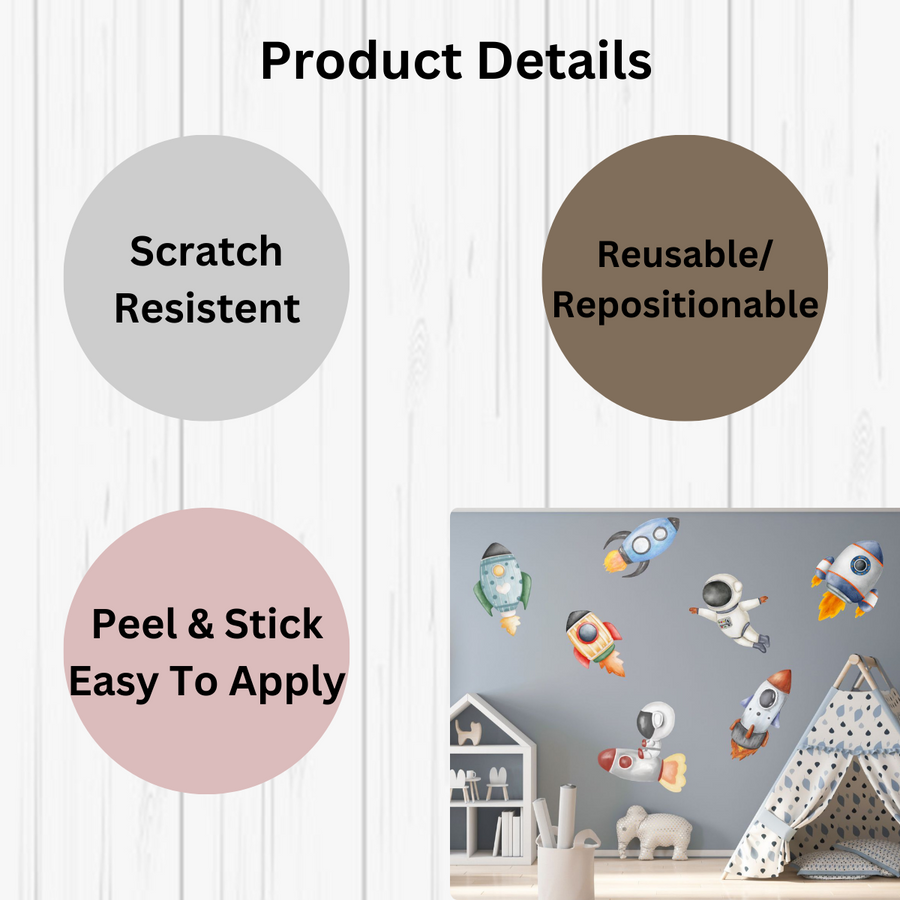 Rockets Wall Stickers