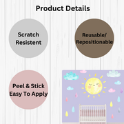 Mr Golden Sun Wall Sticker