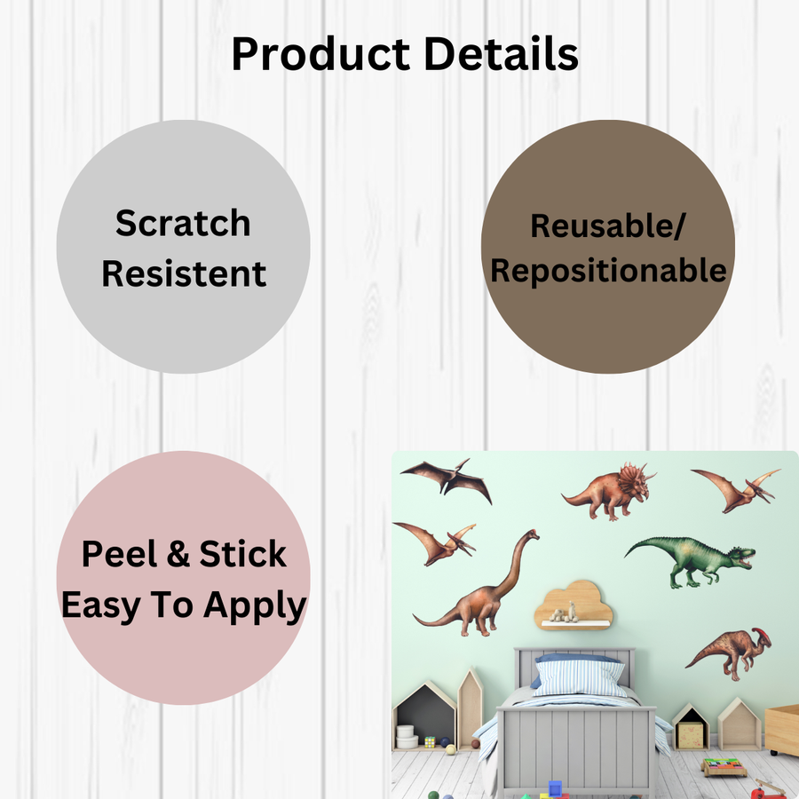 Big Boy Dino Wall Stickers