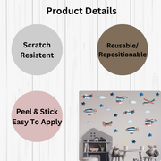 Aeroplanes Wall Stickers