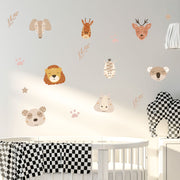 Safari Animals Kids Wall Sticker