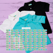 Three Daisies DTF Clothing Labels