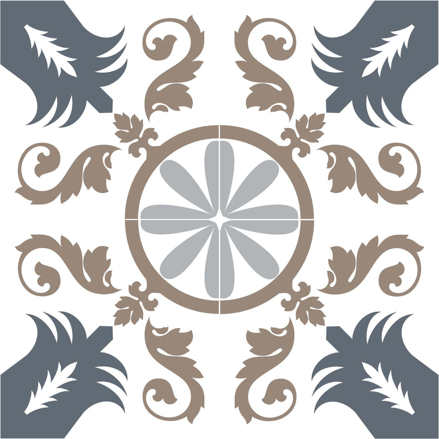 Geometric Shape Tile Wall Stickers