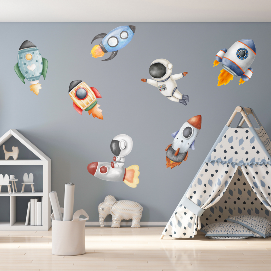Rockets Wall Stickers
