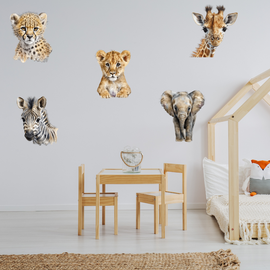 Wild Life Animal Wall Stickers